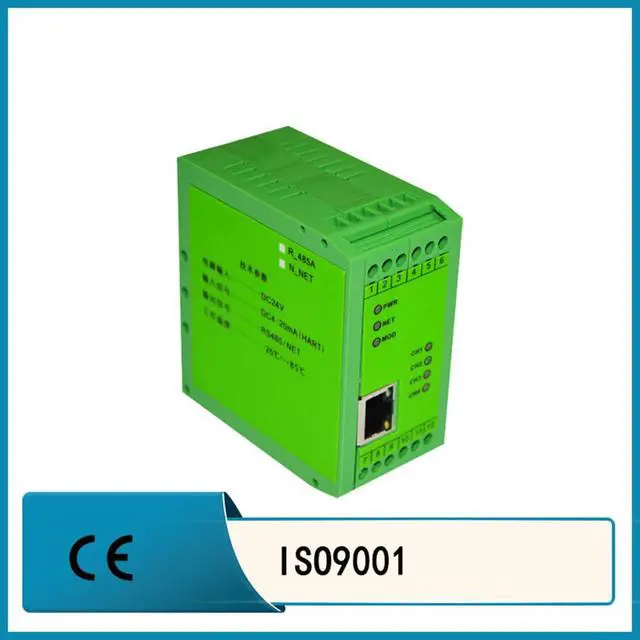 Alt view image 2 of 7 - Hart to RS485 Channel Fully Isolated Gateway MODBUS-RTU Protocol Converter Industrial Rail-Mount SM101-W