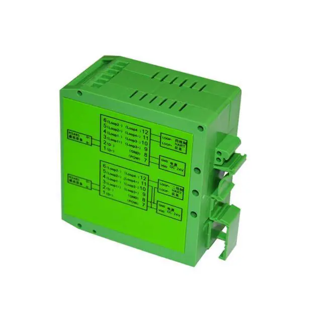 Alt view image 3 of 7 - Hart to RS485 Channel Fully Isolated Gateway MODBUS-RTU Protocol Converter Industrial Rail-Mount SM101-W