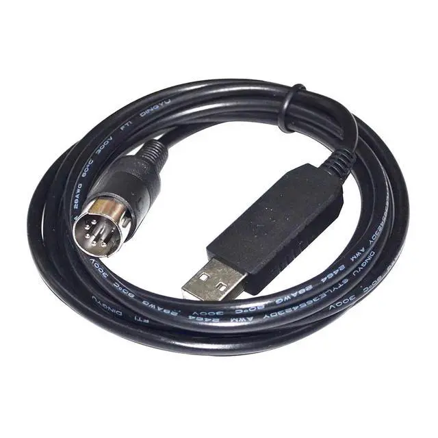 Alt view image 2 of 4 - F/;TD/;1 FT232RL CHIP USB to DIN 5-PIN Male RS232 Serial Programming Communication Cable Fit Compatible JOFEMAR G23 Coffee Machine to PC KABLE(3m)