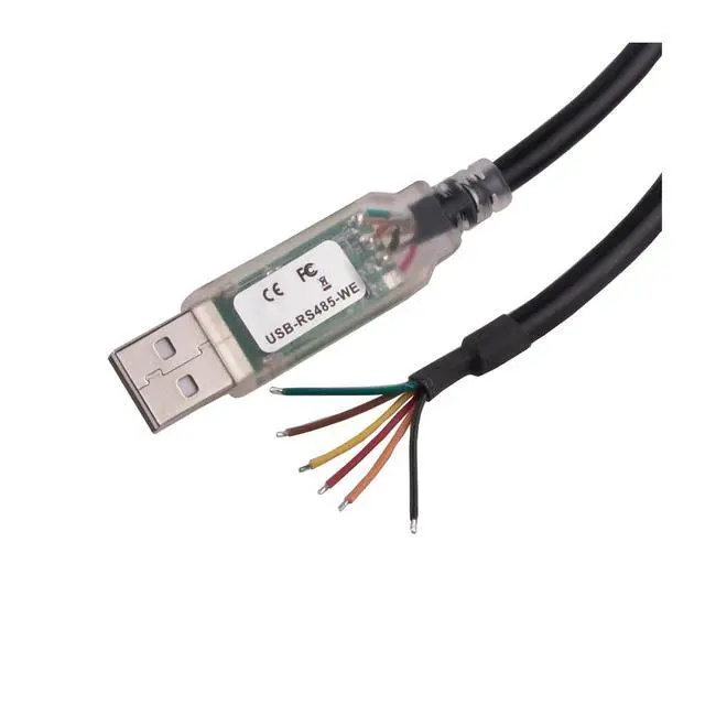 Alt view image 3 of 6 - USB to RS485 Serial Port Converter Adapter Cable 6Pin Wire End F/;TD/;1 Chip Supports Windows 10 8 7 XP and M OS