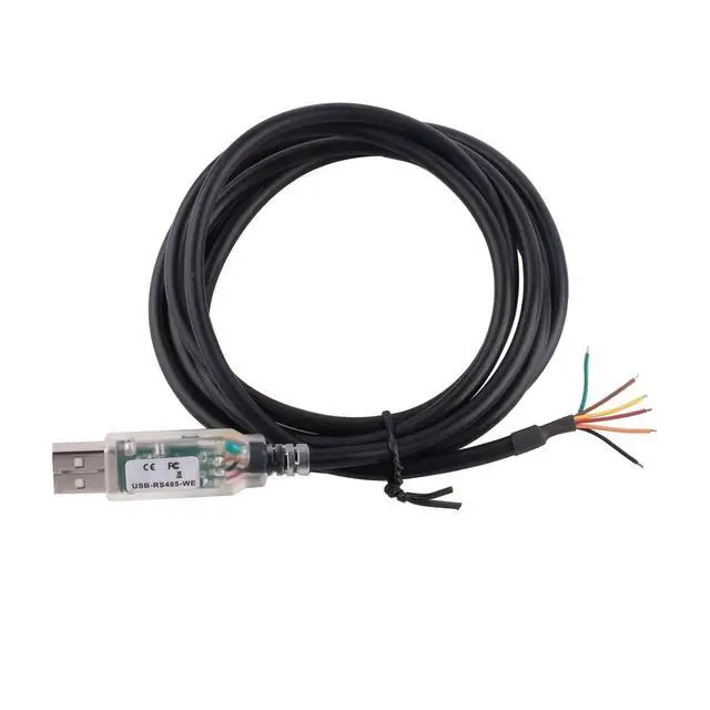 Alt view image 5 of 6 - USB to RS485 Serial Port Converter Adapter Cable 6Pin Wire End F/;TD/;1 Chip Supports Windows 10 8 7 XP and M OS