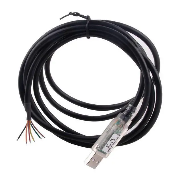 Alt view image 6 of 6 - USB to RS485 Serial Port Converter Adapter Cable 6Pin Wire End F/;TD/;1 Chip Supports Windows 10 8 7 XP and M OS
