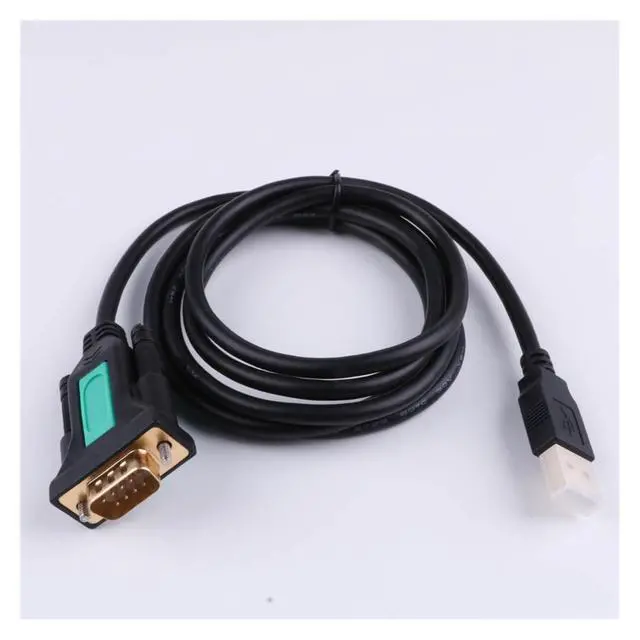 Alt view image 5 of 6 - Golded Plated USB 2.0 to RS232 Serial DB9 Male Com Port PL2303 Chipset Converter Adapter pl;/UG Cable 5ft/1.5m