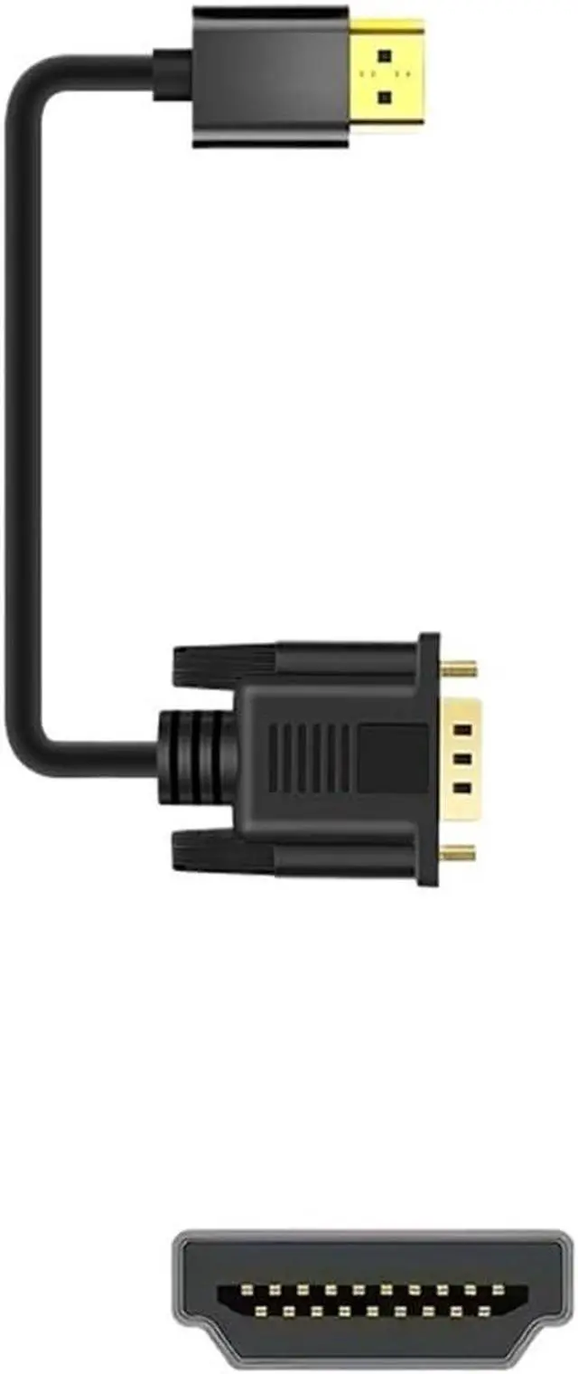 Alt view image 3 of 5 - HDMI-Compatible to Adapter Connecto Line Converter Cable FHD 1080P for Desktop PC TV M>oni>tor Projector 1.5m 300cm 5m 10m(300cm)