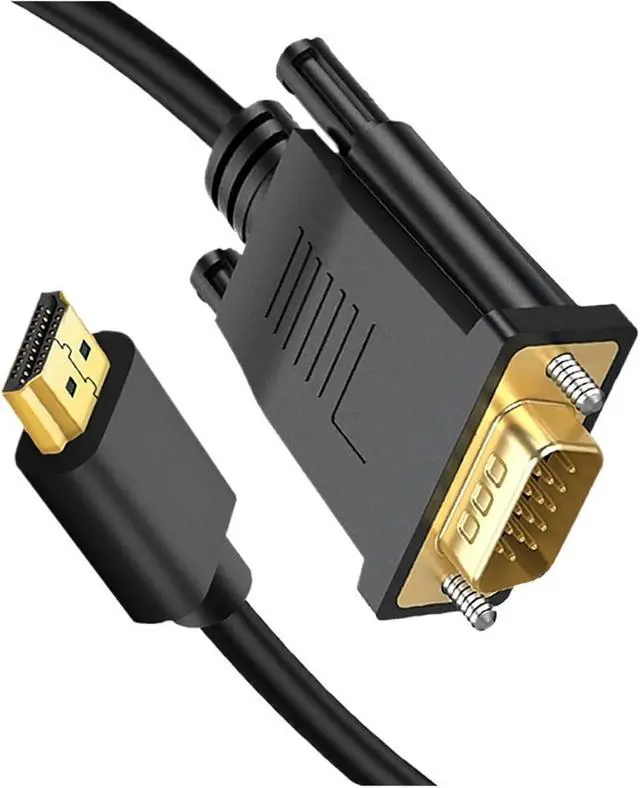 Alt view image 2 of 5 - HDMI-Compatible to Adapter Connecto Line Converter Cable FHD 1080P for Desktop PC TV M>oni>tor Projector 1.5m 300cm 5m 10m(300cm)