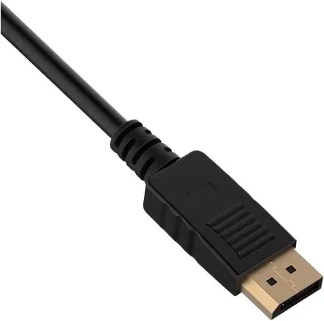 Alt view image 3 of 4 - DisplayPort DP to DVI Adapter Connecto Cable Conversion Line 1.8M FHD 1920 * 1080P for Desktop PC TV M>oni>tor Projector