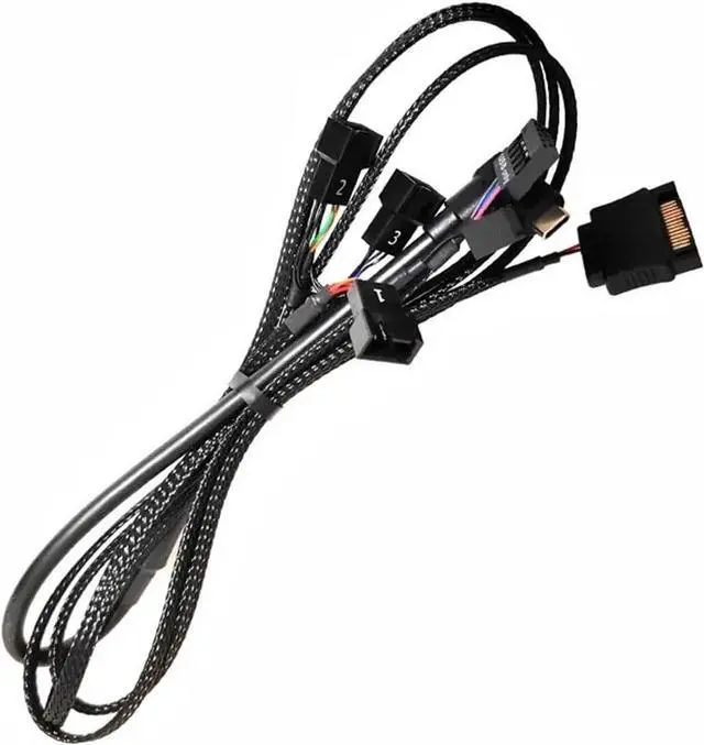 Main image of ICUE Water Cooling Power Supply Cables ICUE H100i/ H115i/H150i Elite Water Cooler O-USB C Power Cable(for 3 Fans)