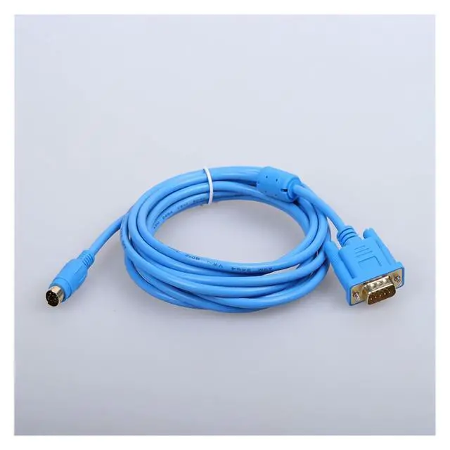 Alt view image 2 of 5 - Suitable Veinview MT6000 SeriesToch Screen Connect to FX Series PLC Programming Cable MT6000-FX MT8000-FX (Color : White Color, Size : 2.5M)