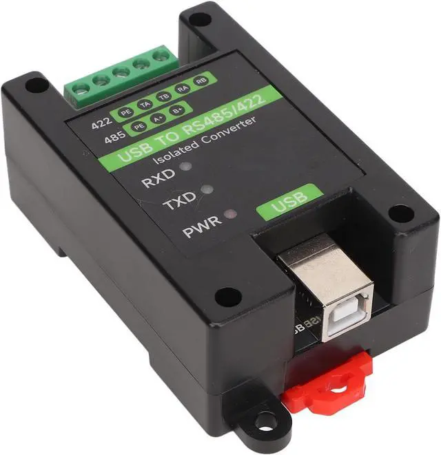 Main image of USB to RS485 RS422 Industrial Isolati Converter, Beacon Isolati Low Power Consumpti Anti Interference, 600W Protect 3 LED Indicators for Win 10 8.1 8 7