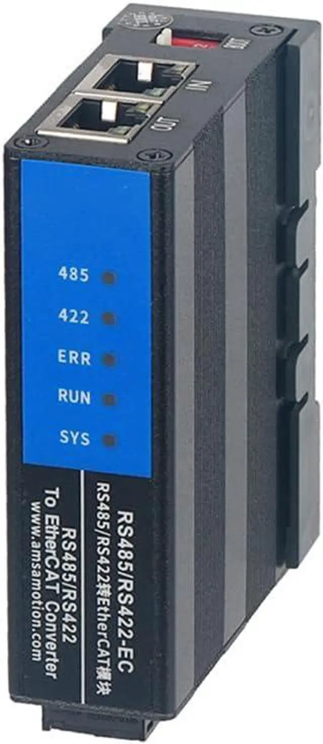Main image of RS485/RS422-EC EtherCAT to Modbus RTU Gateway RS485/422 Free Protocol Conversion Communication Module