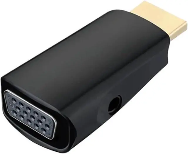 Alt view image 2 of 5 - HD Male to V/GA Female Adapter HDMI-Compatible 1080P 720P Cord Converter for PC TV Box Computer Display Projector