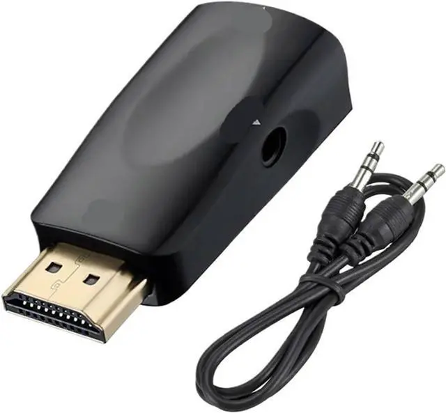 Main image of HD Male to V/GA Female Adapter HDMI-Compatible 1080P 720P Cord Converter for PC TV Box Computer Display Projector