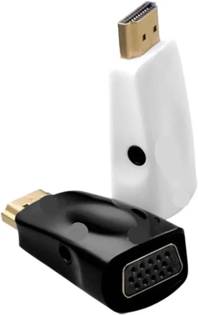 Alt view image 3 of 5 - HD Male to V/GA Female Adapter HDMI-Compatible 1080P 720P Cord Converter for PC TV Box Computer Display Projector