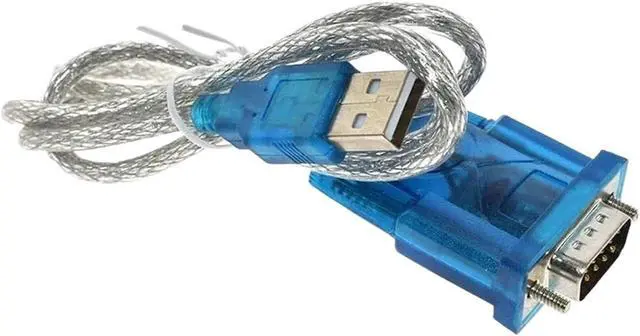 Alt view image 2 of 5 - USB to RS232 COM Port Serial PDA 9 pin DB9 Cable Adapter Support Windows7 64 HL-340