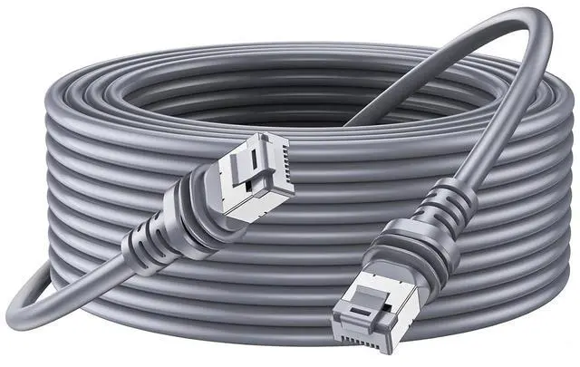 Main image of Starlink Gen 3 Replacement Cable 50FT/15MWaterproof Ethernet Cable for Starlink Gen 3/Standard/MiniRF Coaxial Cable Extension Accessories for Starlink Satellite RV/Marine/Home