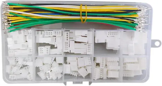 Alt view image 5 of 6 - JST XH2.54mm Pitch Extension Cable Male Female Connector 2/3/4/5/6 Pin Housing Adapter with 22AWG Pre-Crimped Soft Silicone Wire