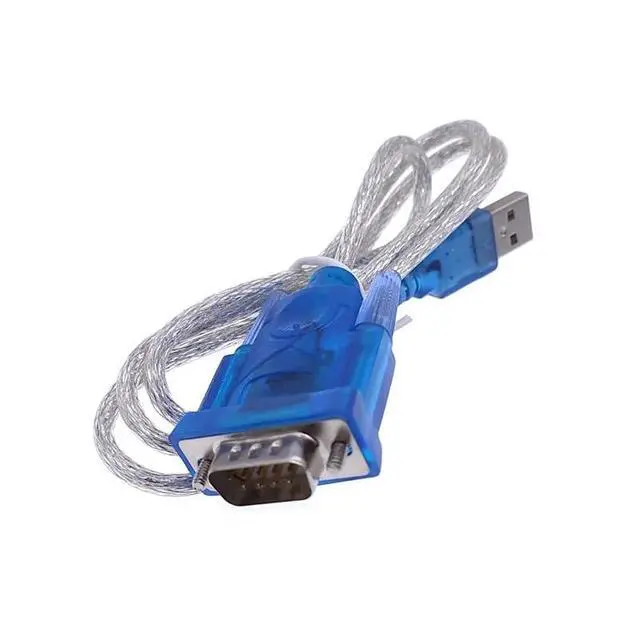 Alt view image 3 of 6 - 2Pcs CH340 USB to RS232 Serial Port 9 Pin DB9 Cable Serial COM Port Adapter Convertor Total Length 80cm