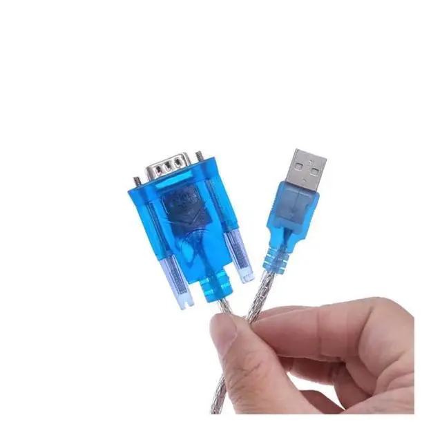 Alt view image 6 of 6 - 2Pcs CH340 USB to RS232 Serial Port 9 Pin DB9 Cable Serial COM Port Adapter Convertor Total Length 80cm