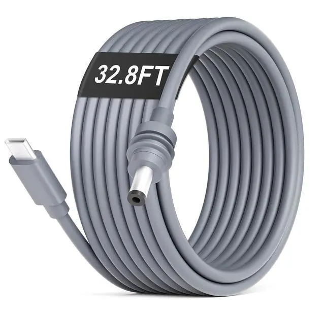 Main image of Starlink Mini Power Cable PD 100W Input Type C to DC 20V 5A Cable Cord 32.8FT Starlink Mini USB C to DC Power Cable Work with 100W+ Source 10M Waterproof 18AWG