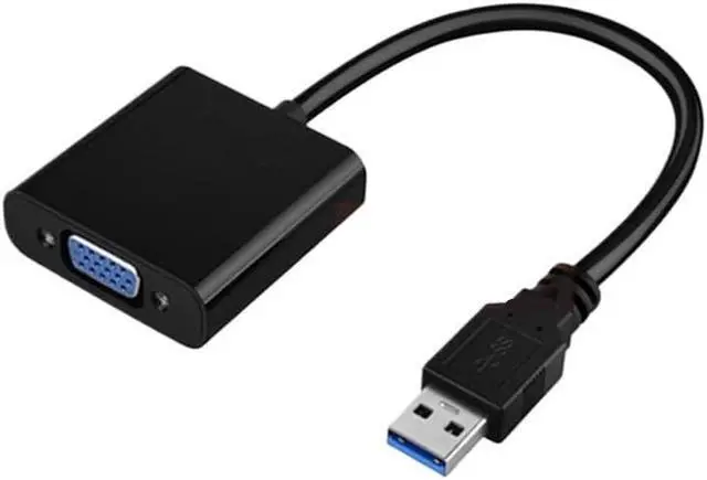 Alt view image 4 of 4 - USB 3,0 Zu VGA Adapter Externe Video Karte Multi Display Win 7/8/10 Desktop PC M>oni>tor