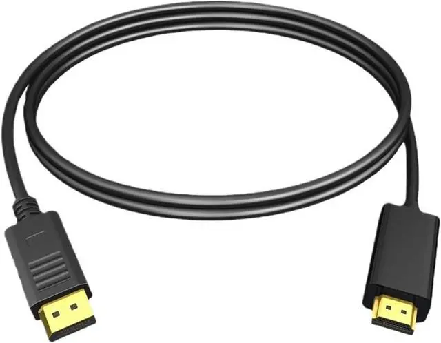 Alt view image 4 of 6 - DP DisplayPort to HDMI Cable DisplayPort Male to Male HDMI Compatible Video Cable for Computer TV Projector M>oni>tor(300cm)