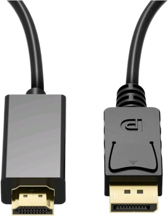 Alt view image 5 of 6 - DP DisplayPort to HDMI Cable DisplayPort Male to Male HDMI Compatible Video Cable for Computer TV Projector M>oni>tor(300cm)