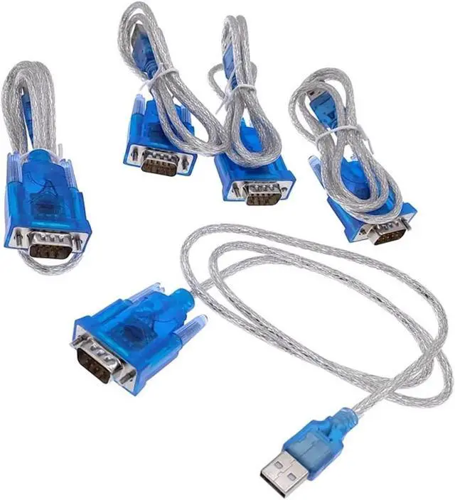 Alt view image 5 of 6 - 340 USB to RS232 Serial Port 9 Pin DB9 Cable COM Adapter Convertor