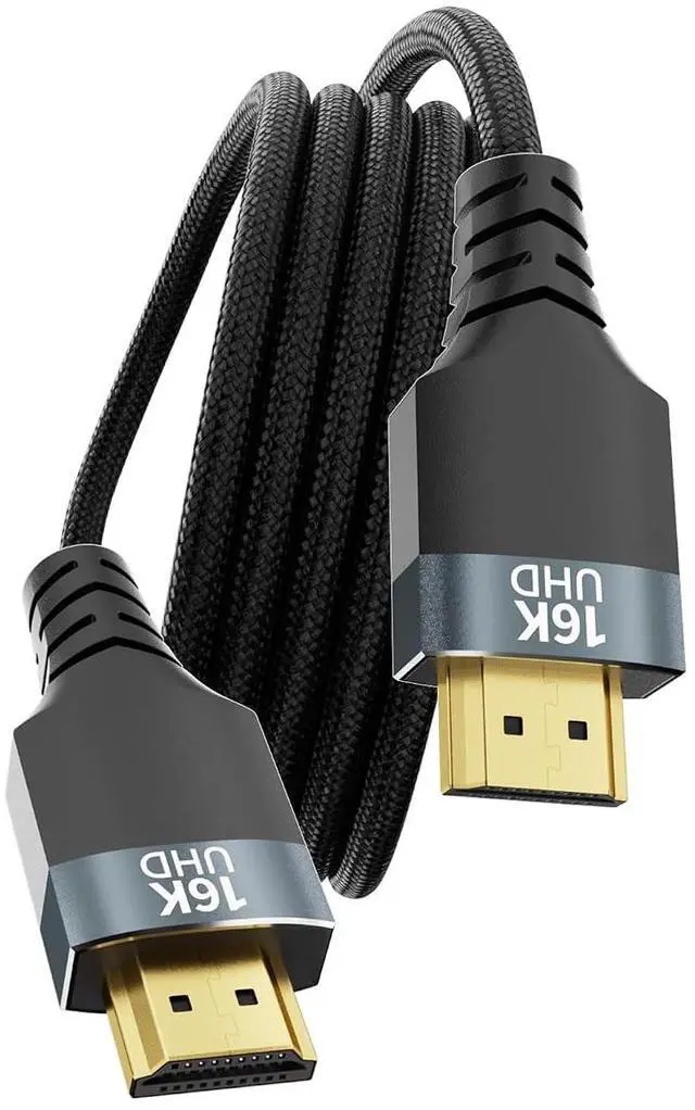 Main image of 10 FT 96Gbps Ultra High Speed HDMI 2.2 Cable,Gold-Plated Connectors,Supports 8K@240Hz, 4K@240/480Hz, Dynamic HDR,eARC, DTS:X and HDCP 2.2 & 2.1, Compatible with PS5, Xbox,Gaming PC,Monitor