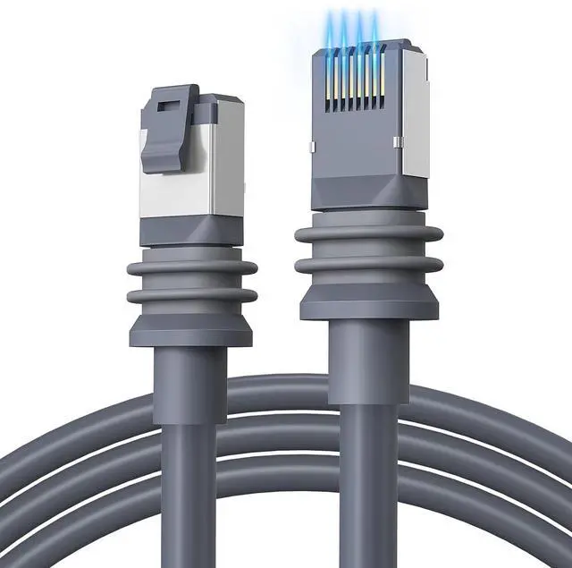Main image of Anautin 75ft Starlink Gen 3 Cable - 6.5/75/100/150ft High-Speed Weatherproof Standard Generation 3 Replacement Extension Cord for Satellite Star Link V3, Grey