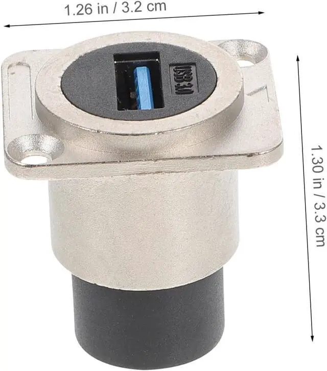 Alt view image 6 of 7 - KICHOUSE 8pcs USB Extension Connector USB Adapters for Desktop Laptop Media Player Industrial Equipment