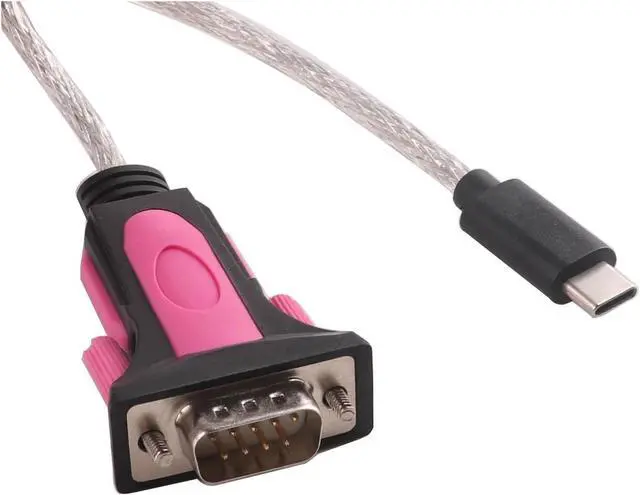 Alt view image 5 of 6 - USB C to DB9 COM Port RS232 Serial Adapter Converter Programming Communication Cable