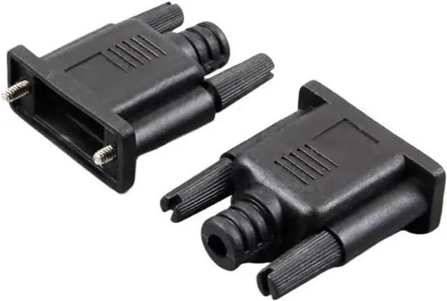 Main image of DB9 DB15 Gen*/eral Molding Outer MOL*/d Housing 4.8/5.3/5.8/6.5/7.5mm Tail Boot Shell 9 Pin 15Pin VGA Serial Port Plug(6.5mm,10pcs)