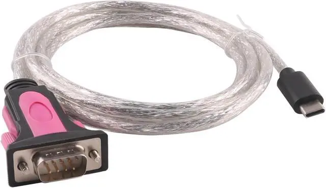 Alt view image 4 of 6 - USB C to DB9 COM Port RS232 Serial Adapter Converter Programming Communication Cable