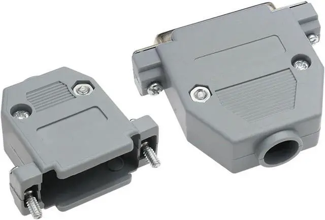 Alt view image 5 of 7 - DB9 DB15 DB25 DB37 Adapter Connector Serial Plug Connectors Hole pin Female Port Socket Plastic Case(Set 9P Male,10PCS)