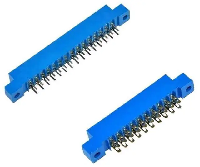 Main image of 2PCS 805 Strip Connector 3.96mm Pitch 12/16/20/24/30/36/44/56P/72 pin PCB Mount Card Edge Connector Socket(Type-A,2x28 56p)