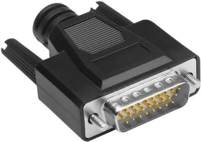 Main image of 1pc DB26 Soldering Connector D-SUB HDB26 3 Rows of 26 Pin Plug DB26 Black Male Female Welding Wire Type Connectors(Male-SS)