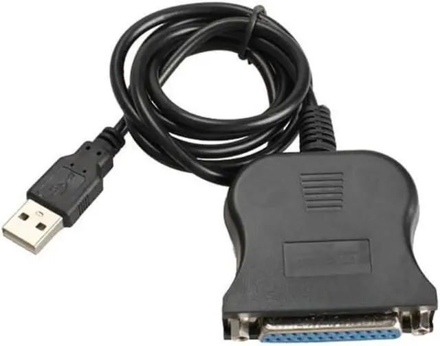Alt view image 2 of 6 - USB DB25 25Pin Male to Female Printer Parallel Port IEEE 1284 LPT Adapter Converter Cable Cord Parallel Port Converter H8WD