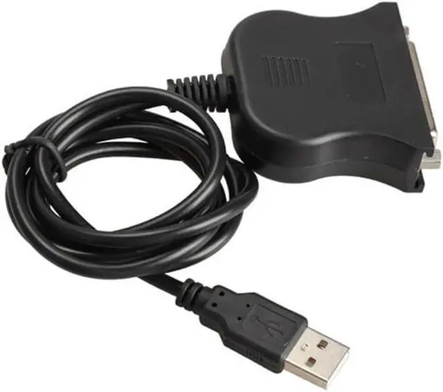 Alt view image 6 of 6 - USB DB25 25Pin Male to Female Printer Parallel Port IEEE 1284 LPT Adapter Converter Cable Cord Parallel Port Converter H8WD