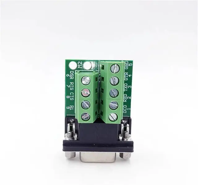 Alt view image 5 of 6 - DB9 Connector Terminal RS232 RS485 Adapter Signals Interface Converter Male Female COM D Sub 9Pin 1Pcs(Golden Female)