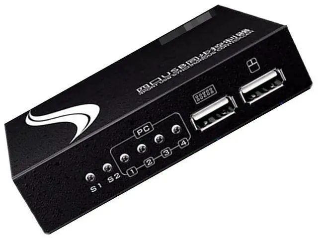Main image of 4/8/16 Port Computer Synchronizer - KVM Switch/Distributor/Controller, USB Keyboard Mouse Sync Controller, Plug and Play, DNF Multi-Open Game Control Synchronizer(4 Ports)