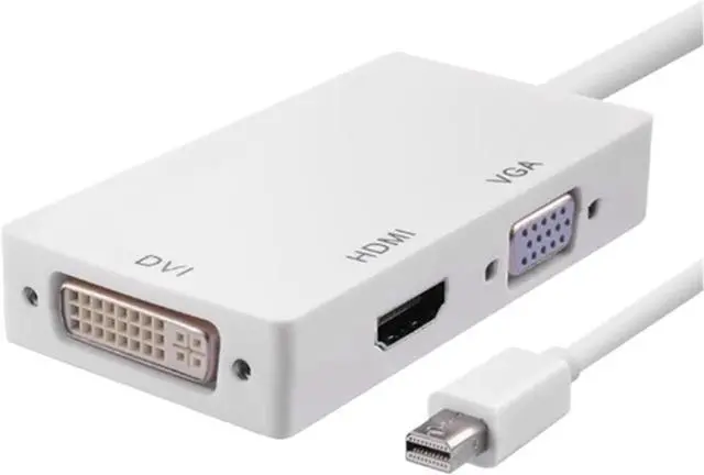 Main image of for PC Projector HDTV USB 3 TY>pe C M1ni DP/to DVI 24+5 HDMI Compatible V/GA RJ45 Male Female Adapter(Mini DP)