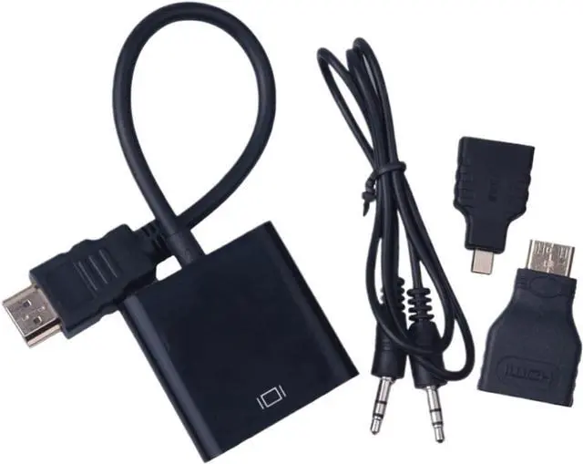 Main image of M;ic/ro HDMI-Compatible to V/GA Adaptor Adapter to Female Built-in 1080p Converter for P;S/4 TV(Type D)