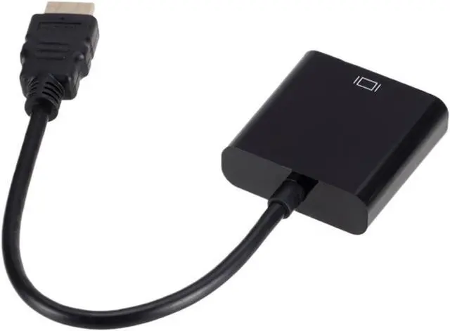 Alt view image 2 of 6 - HD 1080P HDMI to V/GA Cord Converter Male to Famale Adapter Digital Analog for Tablet PC TV(ZHQ013B)