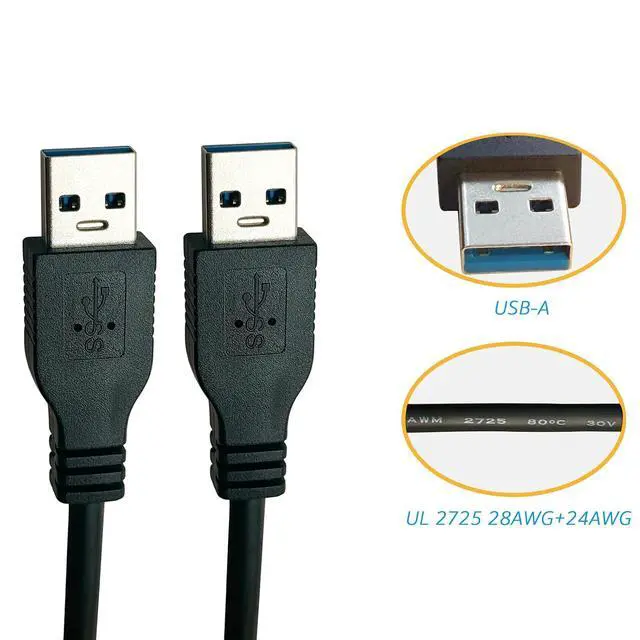 Alt view image 2 of 7 - DSD TECH SH-K03A USB 3.0 Data Link Cable, 5Gbps Fast File Transfer & KM Sharing, Win and Mac, 10ft