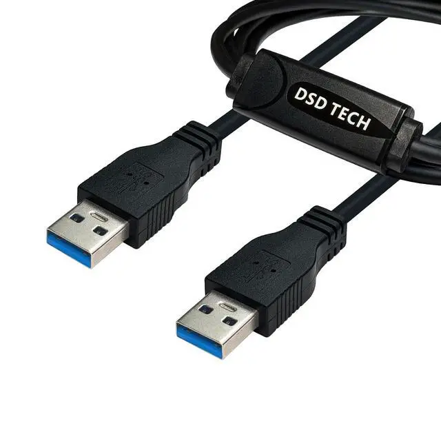 Alt view image 5 of 7 - DSD TECH SH-K03A USB 3.0 Data Link Cable, 5Gbps Fast File Transfer & KM Sharing, Win and Mac, 10ft