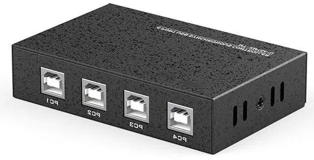 Main image of 4/8 Port USB Synchronizer - KVM Switch/Distributor, DNF Multi Open Game Control, Keyboard Mouse Sync Controller, Plug and Play, for Tudios, Security, Offices(4 Ports)