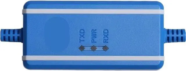 Alt view image 2 of 4 - USBACAB230 for Programming Cable USB to RS232 Adapter for USB-DVP ES EX EC SE SV SS Series Cable(Blue Isolation Type)