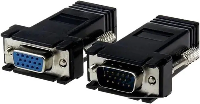 Alt view image 2 of 5 - to RG45 Adapter Serial Port to RJ45 Adapter transmits Signal Serial Port Signal Through Network Cable(M)