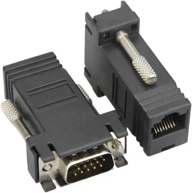 Alt view image 3 of 5 - to RG45 Adapter Serial Port to RJ45 Adapter transmits Signal Serial Port Signal Through Network Cable(M)