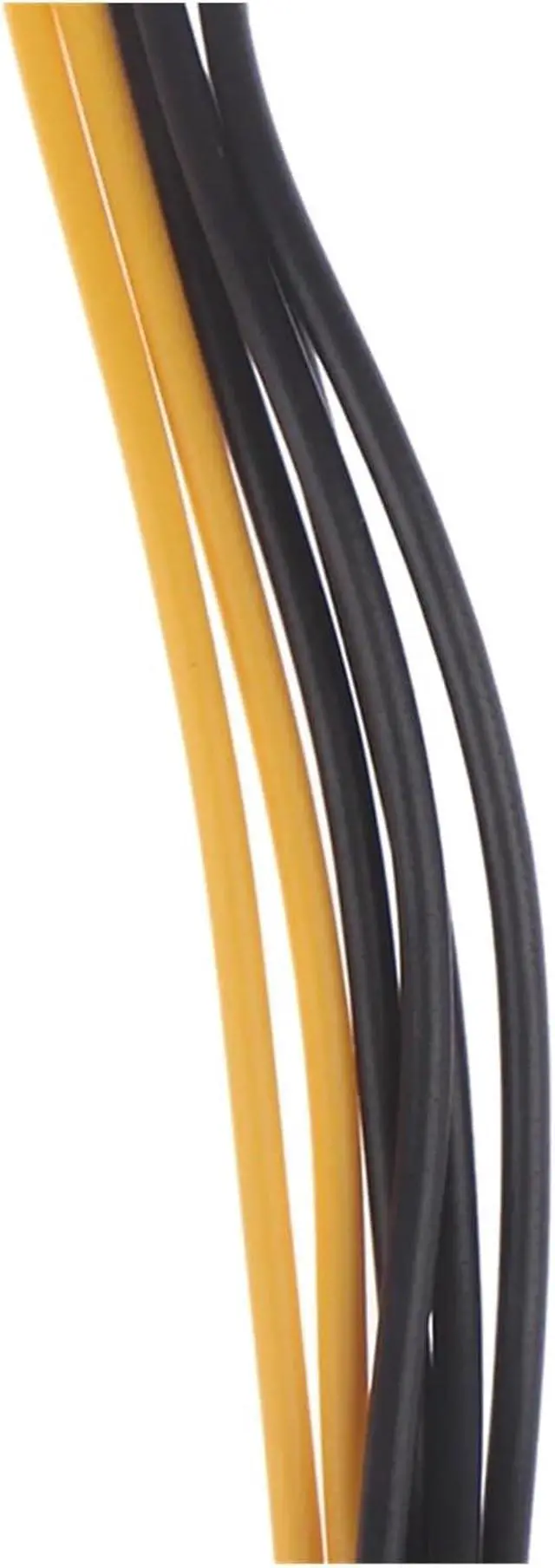 Alt view image 5 of 6 - 1pc 15pin SATA Male to 8pin(6+2) PCI-E Power Supply Cable 20cm 15-pin 8 Pin Wire for Graphic Card